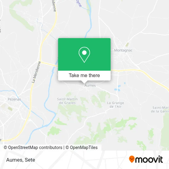 Aumes map