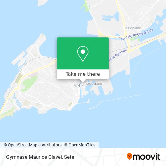 Gymnase Maurice Clavel map