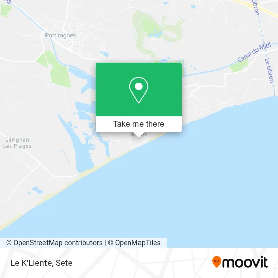 Le K'Liente map