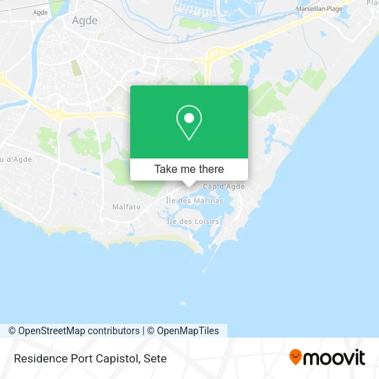 Residence Port Capistol map