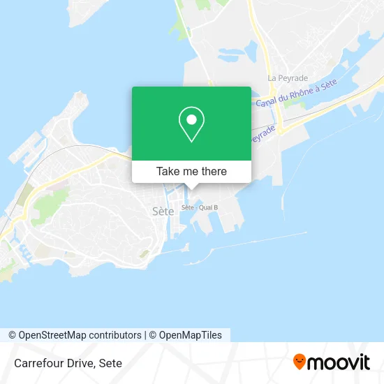 Carrefour Drive map