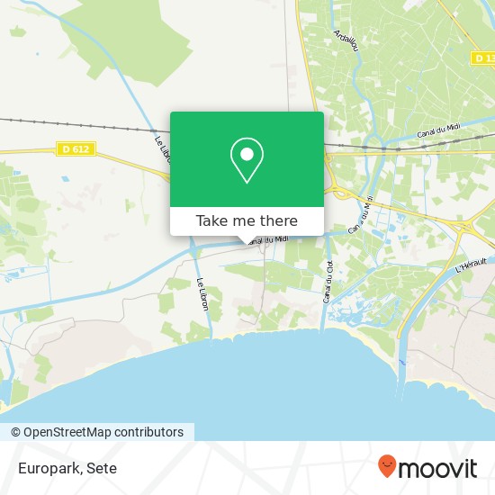 Europark map