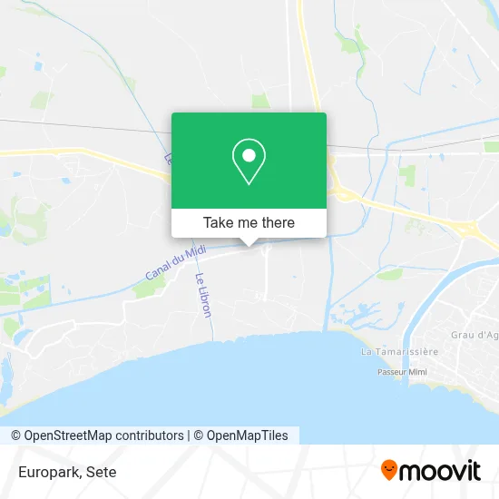 Europark map