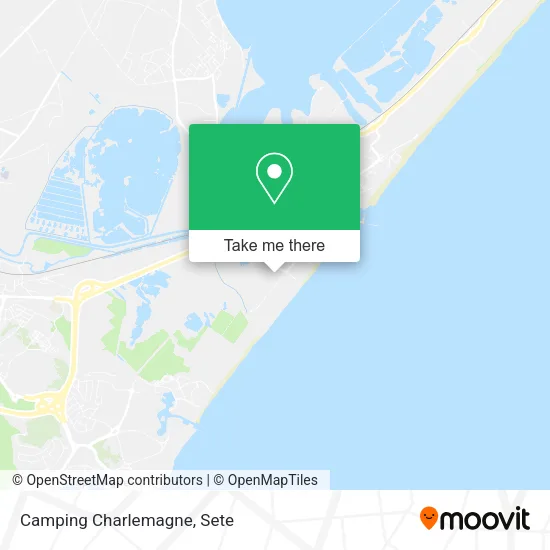 Camping Charlemagne map