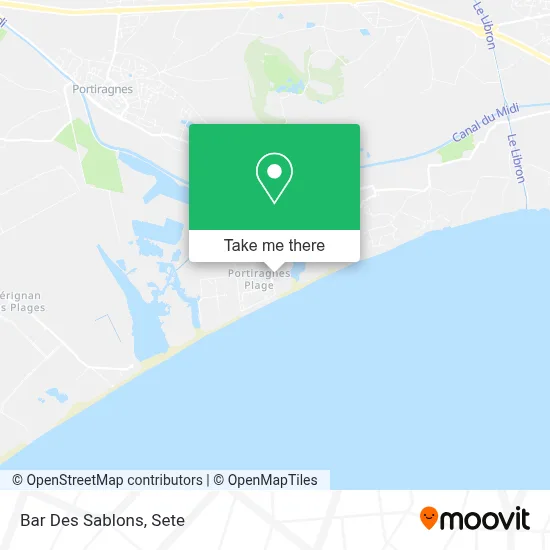 Bar Des Sablons map