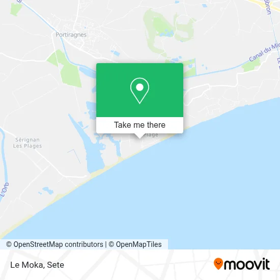 Le Moka map