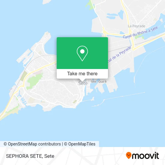 SEPHORA SETE map