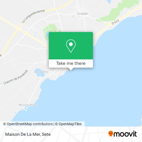 Maison De La Mer map