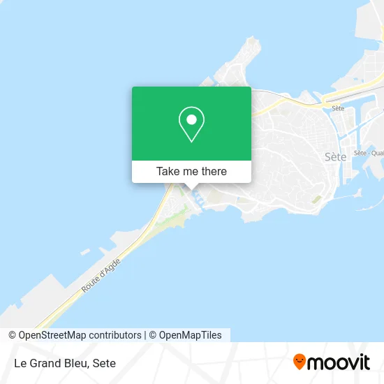 Le Grand Bleu map