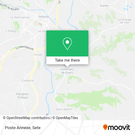 Mapa Poste Annexe