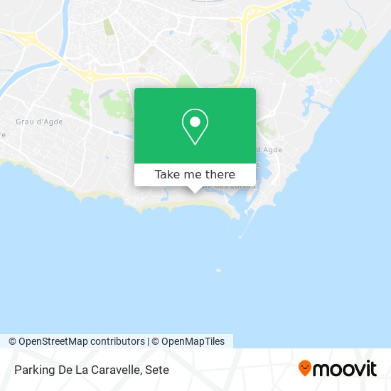 Parking De La Caravelle map