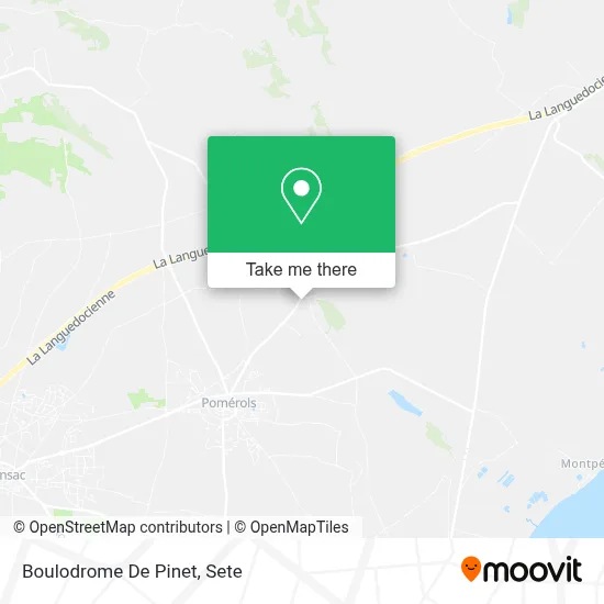 Boulodrome De Pinet map