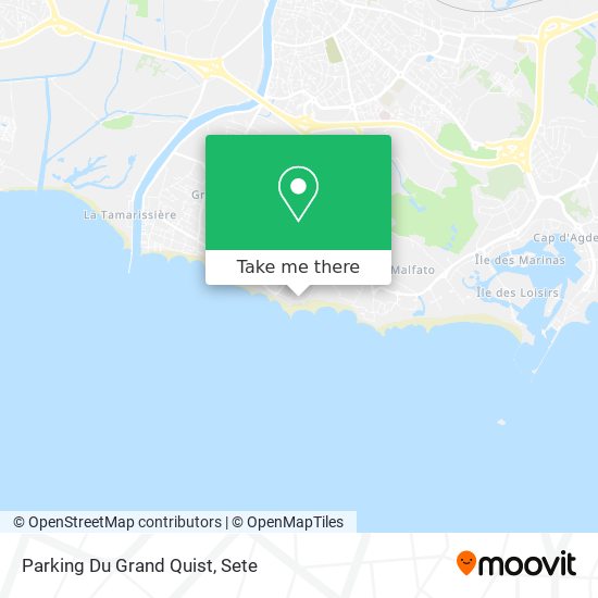 Parking Du Grand Quist map