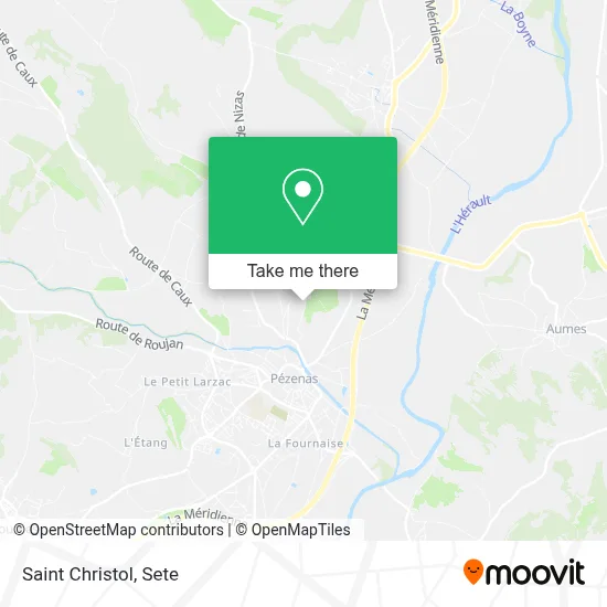 Saint Christol map