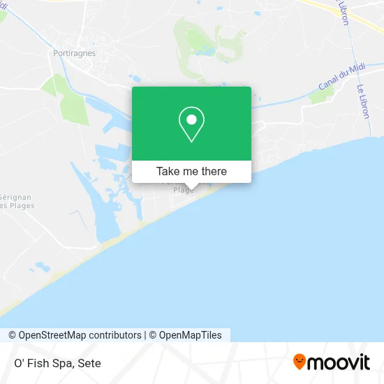 Mapa O' Fish Spa