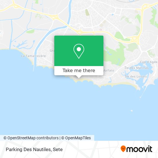 Parking Des Nautiles map