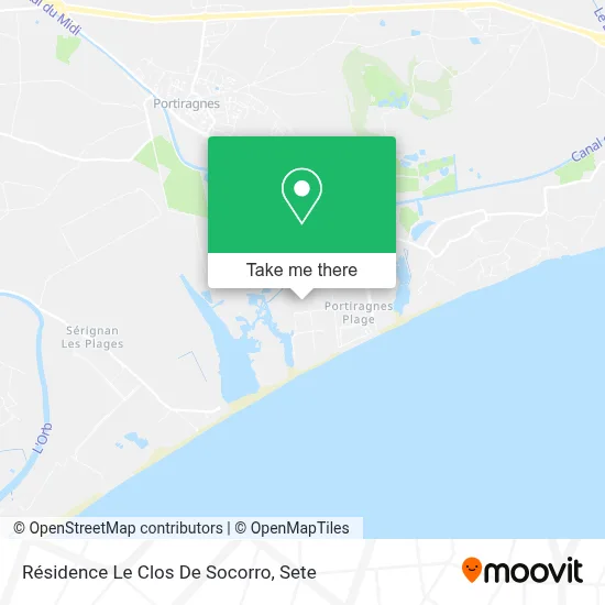 Résidence Le Clos De Socorro map