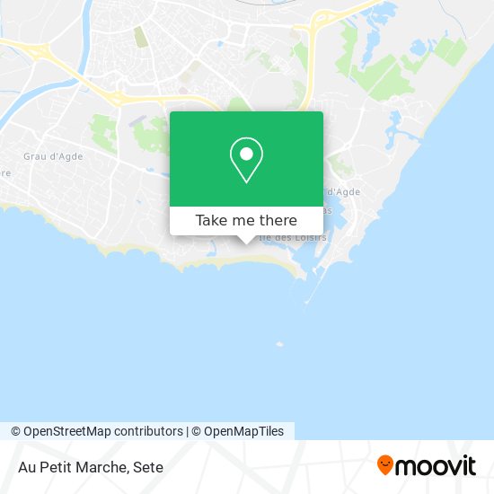 Au Petit Marche map