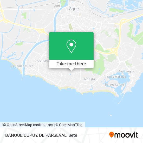 BANQUE DUPUY, DE PARSEVAL map