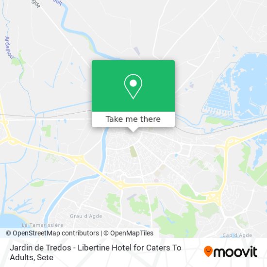 Mapa Jardin de Tredos - Libertine Hotel for Caters To Adults