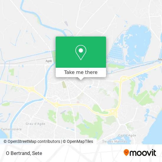 O Bertrand map