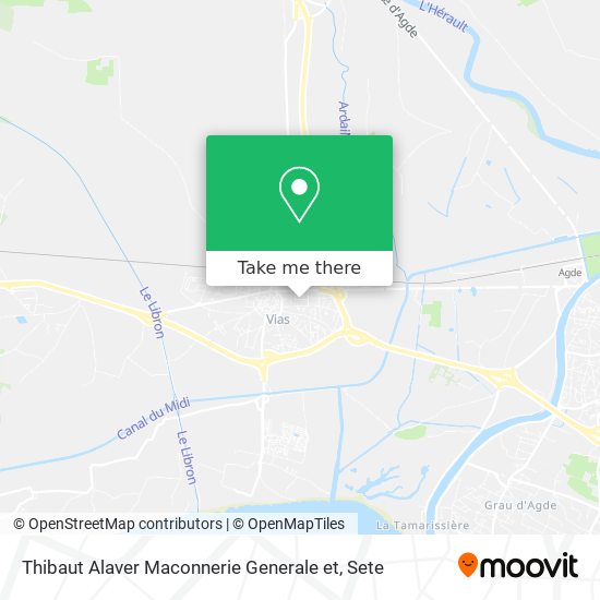 Mapa Thibaut Alaver Maconnerie Generale et