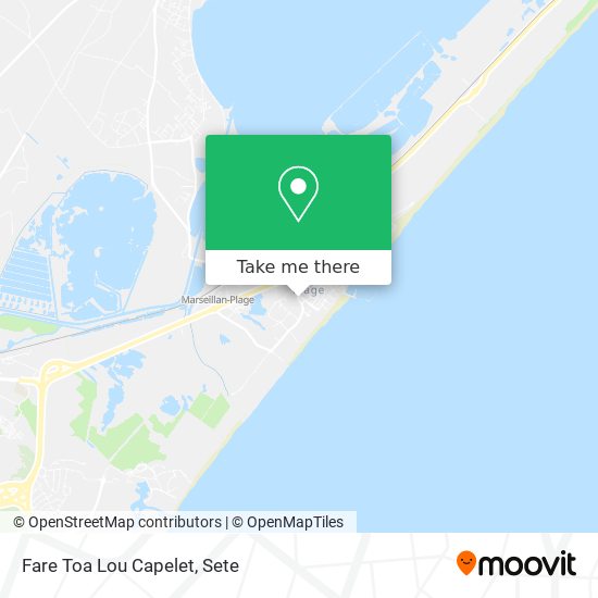 Fare Toa Lou Capelet map