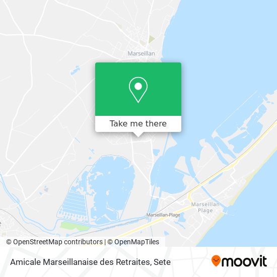 Amicale Marseillanaise des Retraites map