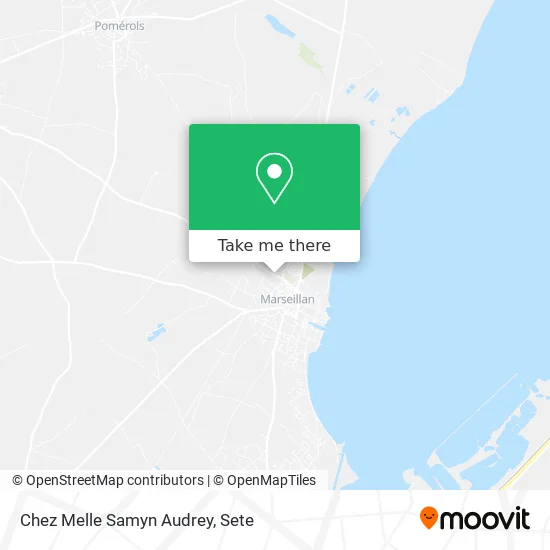 Chez Melle Samyn Audrey map