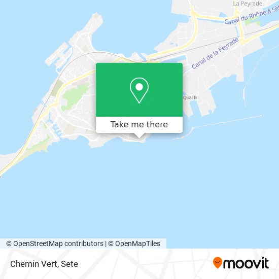 Chemin Vert map