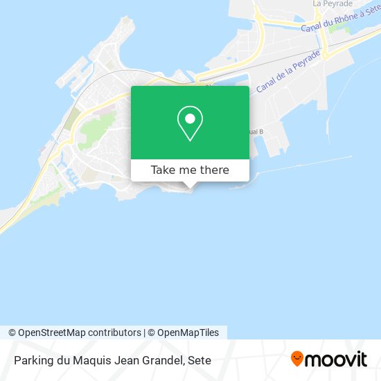 Mapa Parking du Maquis Jean Grandel