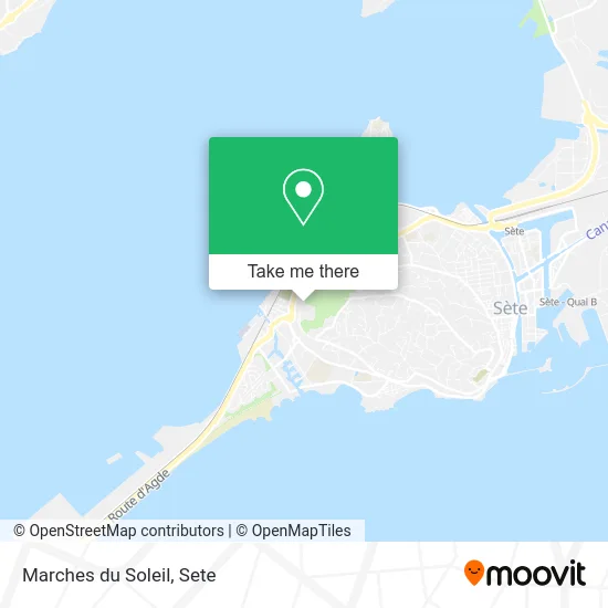 Marches du Soleil map