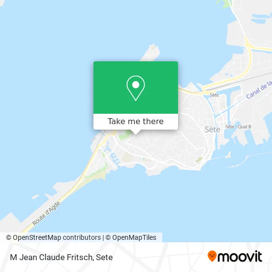 M Jean Claude Fritsch map