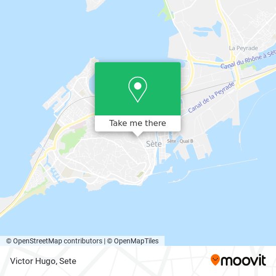 Victor Hugo map