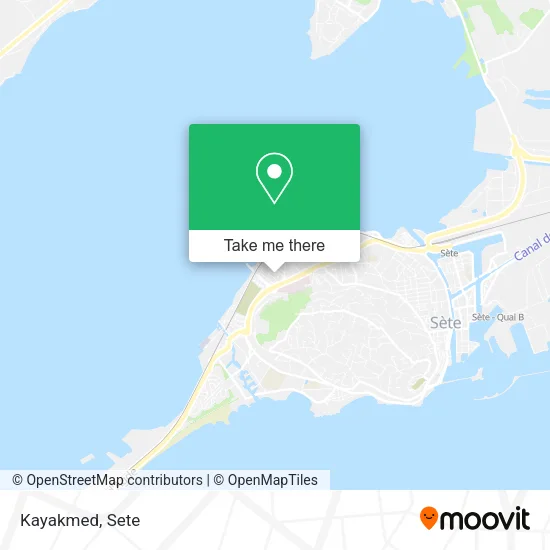 Kayakmed map