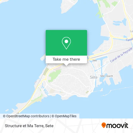 Structure et Ma Terre map