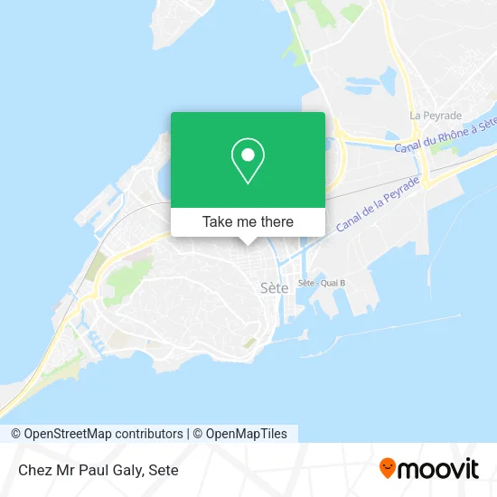 Chez Mr Paul Galy map