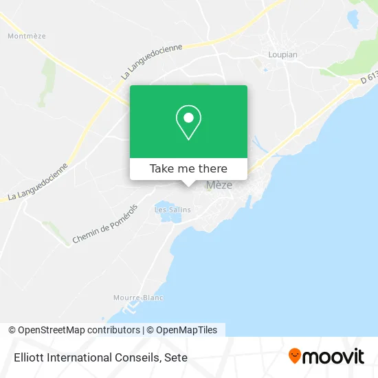 Elliott International Conseils map