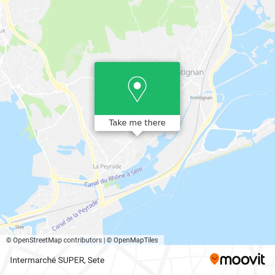 Intermarché SUPER map