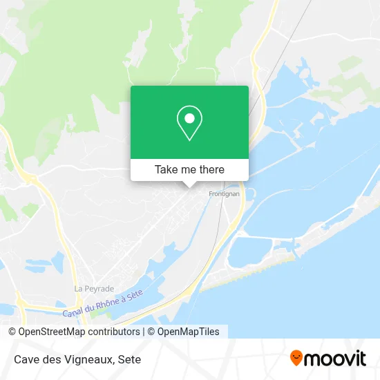 Cave des Vigneaux map