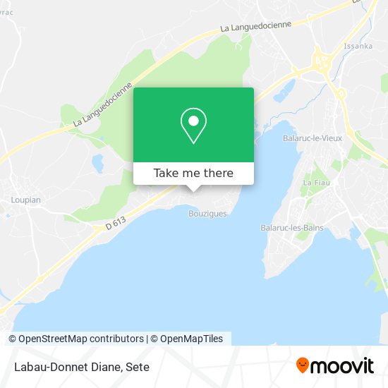 Labau-Donnet Diane map