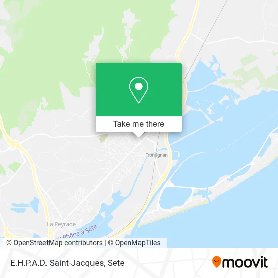 E.H.P.A.D. Saint-Jacques map