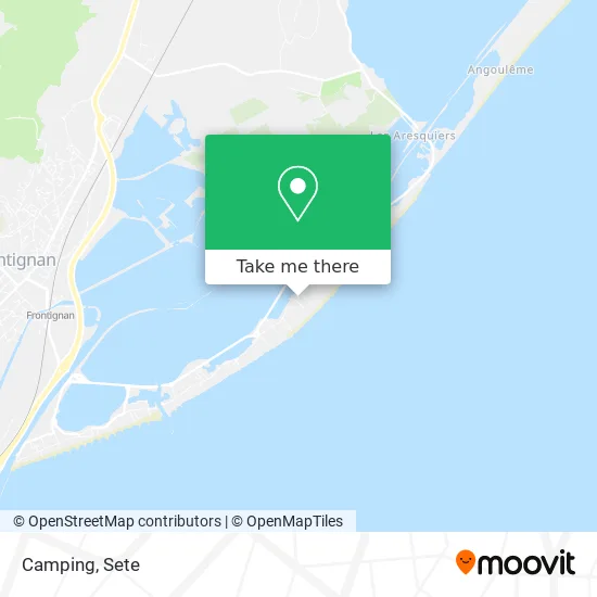 Camping map