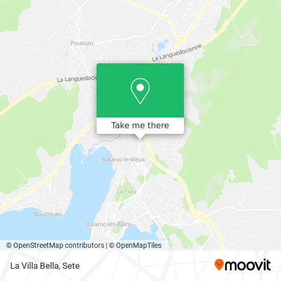 La Villa Bella map