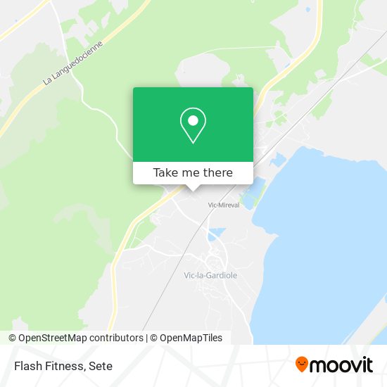 Flash Fitness map