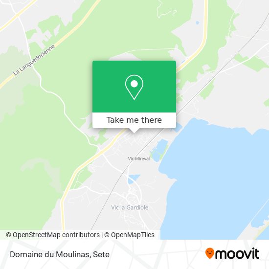 Domaine du Moulinas map