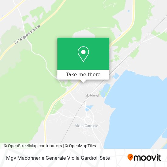 Mgv Maconnerie Generale Vic la Gardiol map