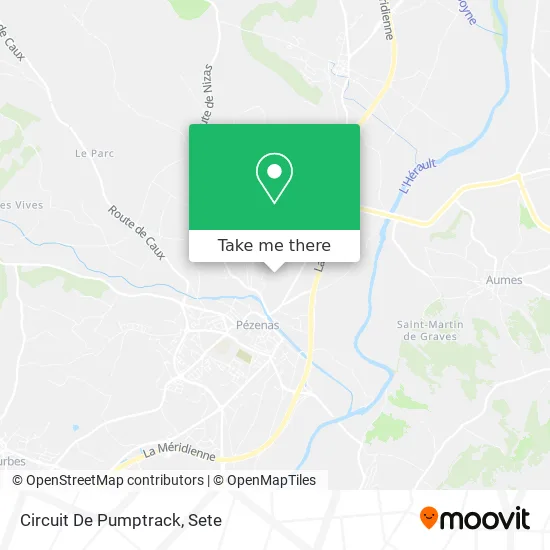 Circuit De Pumptrack map