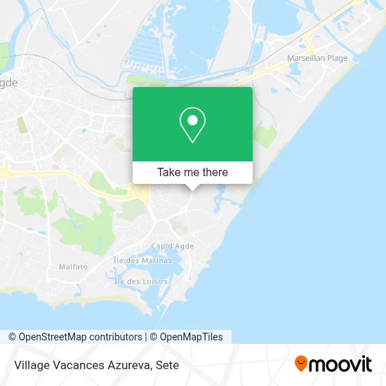 Village Vacances Azureva map