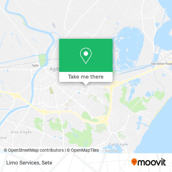 Limo Services map